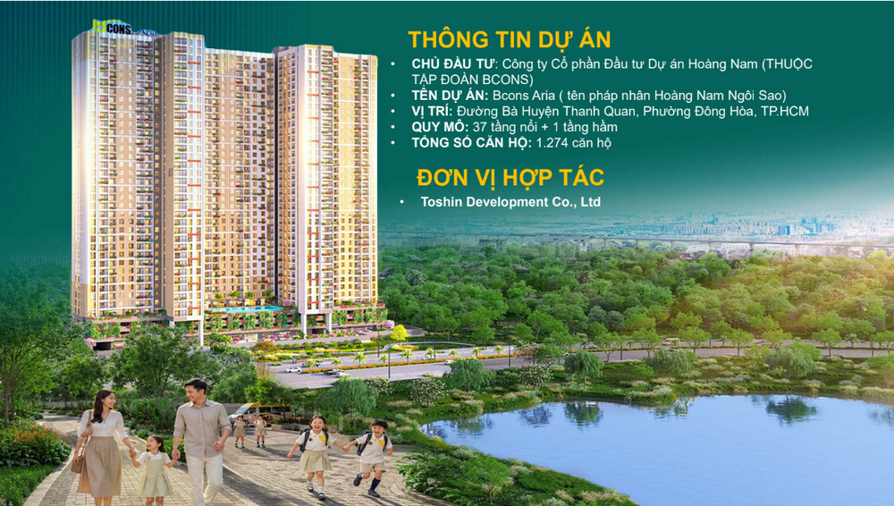 Thông tin tổng quan Bcons Aria
