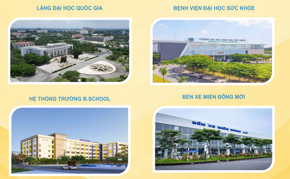 Bcons Aria gần Làng Đại học Quốc gia