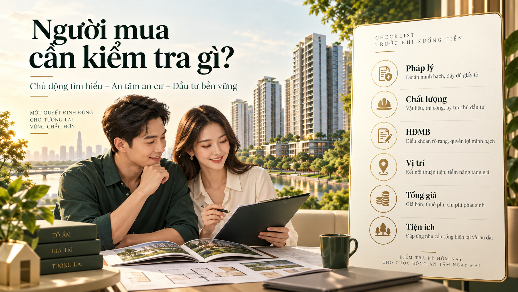 Những điều cần kiểm tra khi mua căn hộ chung cư