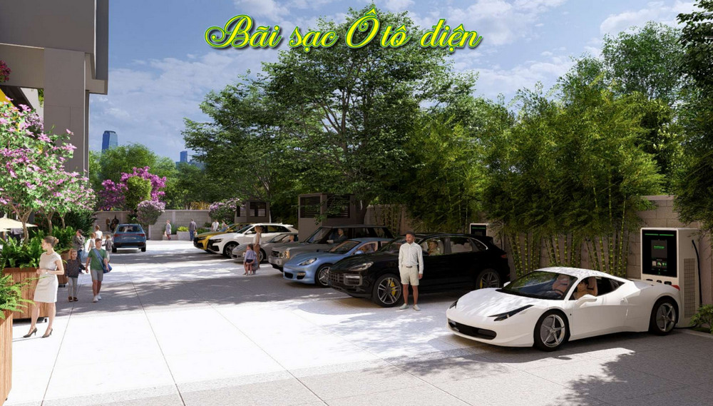 Bãi sạc ô tô điện Bcons Aria